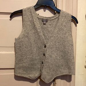 J Jill wool/cashmere Sweater Vest